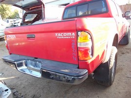 2002 TOYOTA TACOMA PRERUNNER SR5 RED 3.4 AT 2WD TRD OFF ROAD PACKAGE Z20982